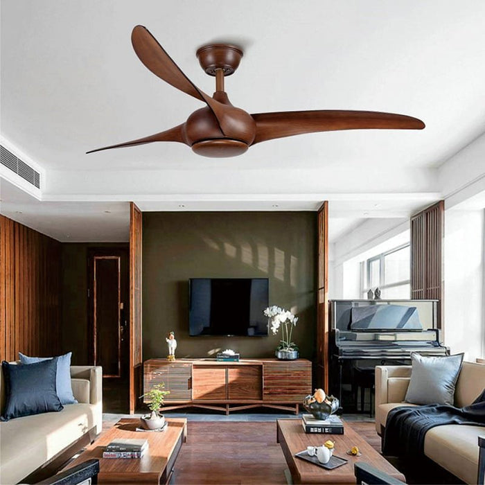 Curlew Dark Brown Ceiling Fan | 50W BLDC Motor | 1320mm | Metal Body