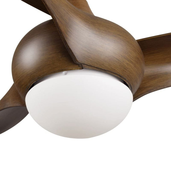 Curlew Dark Brown Under-light Ceiling Fans | 50W BLDC Motor | 1320mm | Metal Body