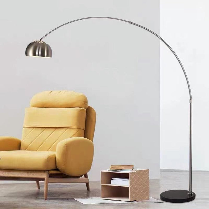 Curve Like CR7 Silver Floor Lamp