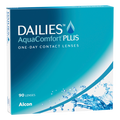 Box of 90 Dailies Aqua Comfort Plus contact lenses