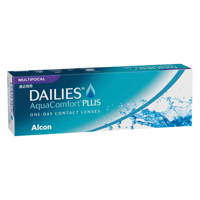 Box of Alcon Dailies AquaComfort Plus contact lenses