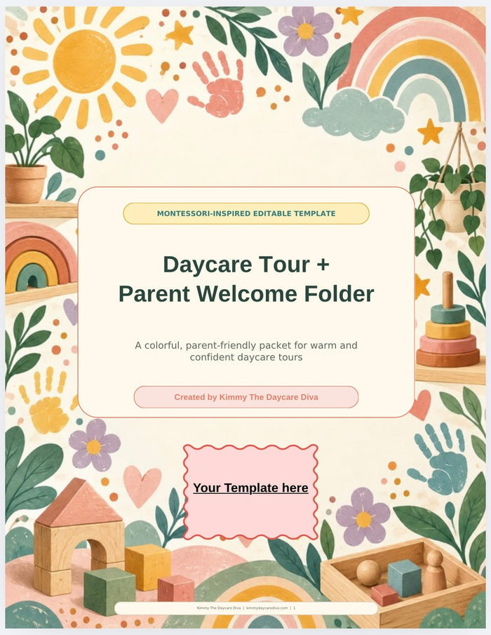 Daycare Tour & Welcome Folder