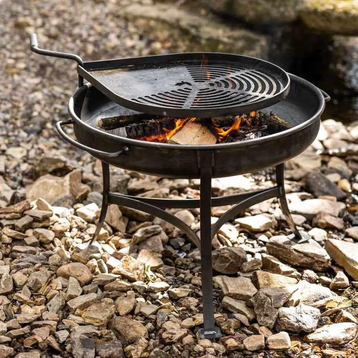 Dean Forge Moorland Firebowl and Swing Arm Set