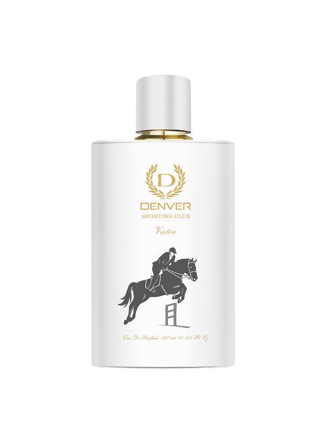 DENVER Sporting Club Victor Perfume For Men - 100ML | Premium & Long Lasting Perfume | Eau De Liquid Parfum