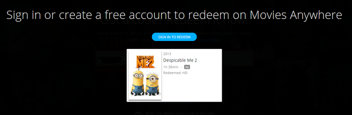Despicable Me 2 HD Digital Code (2013) (Redeems in Movies Anywhere; HDX Vudu Fandango at Home & HD iTunes Apple TV Transfer From Movies Anywhere)