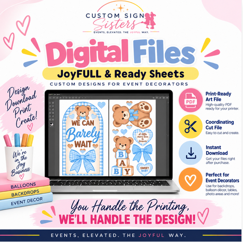 (Digital File)-Barely Wait---- JoyFULL & Ready Sheets