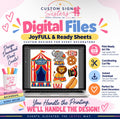 (Digital File)-Circus ---- JoyFULL & Ready Sheets