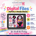 (Digital File)-Disco Dreams ---- JoyFULL & Ready Sheets
