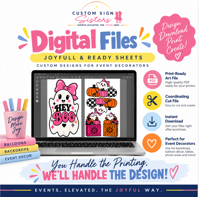 (Digital File)-Hey Boo ---- JoyFULL & Ready Sheets