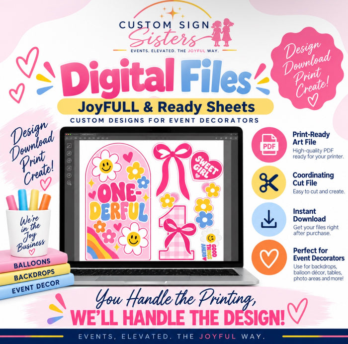 (Digital File)-Onderful ---- JoyFULL & Ready Sheets