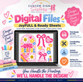 (Digital File)-Onderful ---- JoyFULL & Ready Sheets