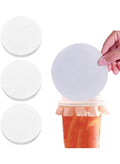 Disposable Bubble Tea & Coffee Cup Sealing Paper, Leak-Proof Lid Film, 12cm, 500pcs/Pack