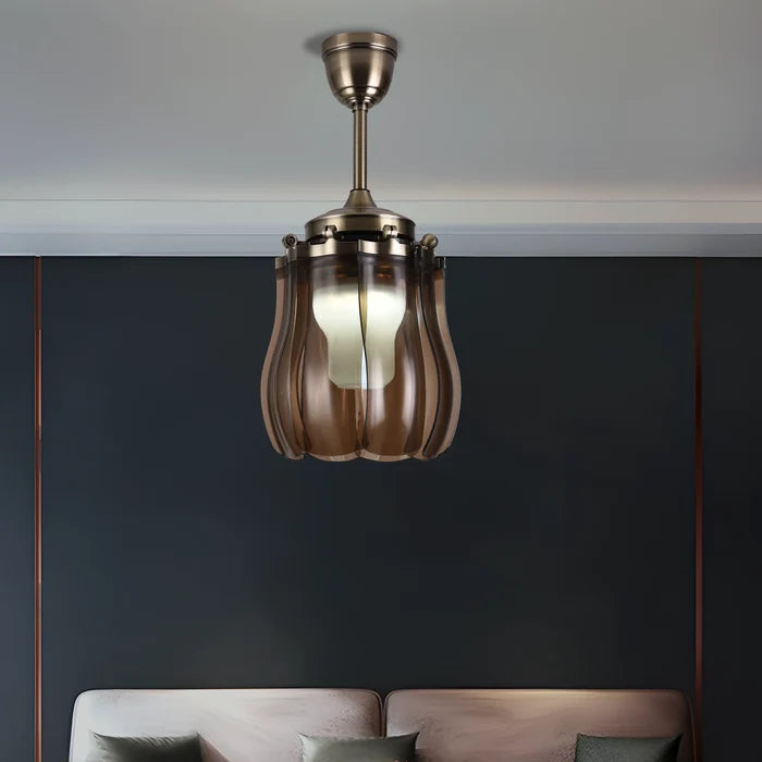 Dodo (With lamp) Ceiling Fan | 40W BLDC Motor | Acrylic Body