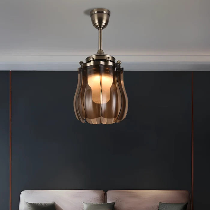 Dodo (With lamp) Ceiling Fan | 40W BLDC Motor | Acrylic Body
