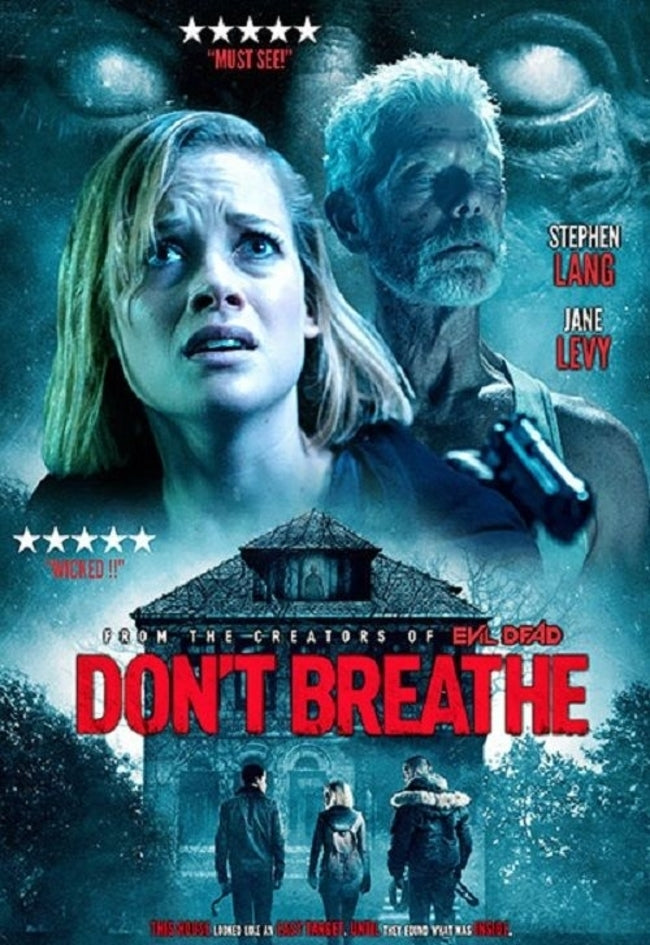 Don't Breathe SD Digital Code (2016) (Redeems in Movies Anywhere; SD Vudu Fandango at Home & SD iTunes Apple TV Transfer From Movies Anywhere) (THIS IS A STANDARD DEFINITION [SD] CODE)