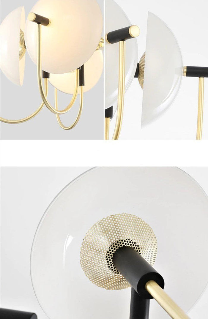 Earmuff Glass Chandelier