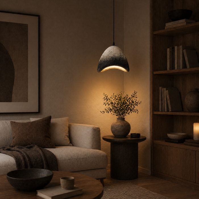Eclipse Arc Pendant Light – Sculptural Modern Luxury Lighting