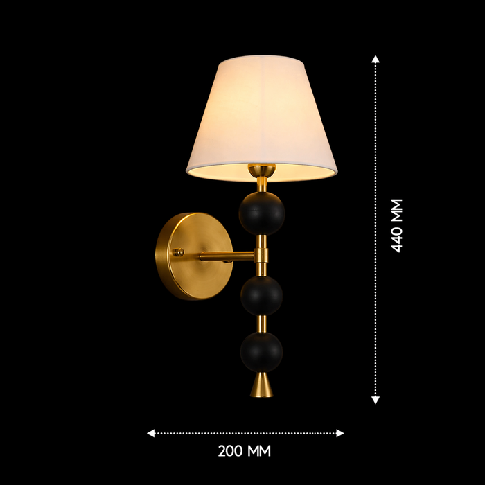 Eclipse Bead Whisper Sconce
