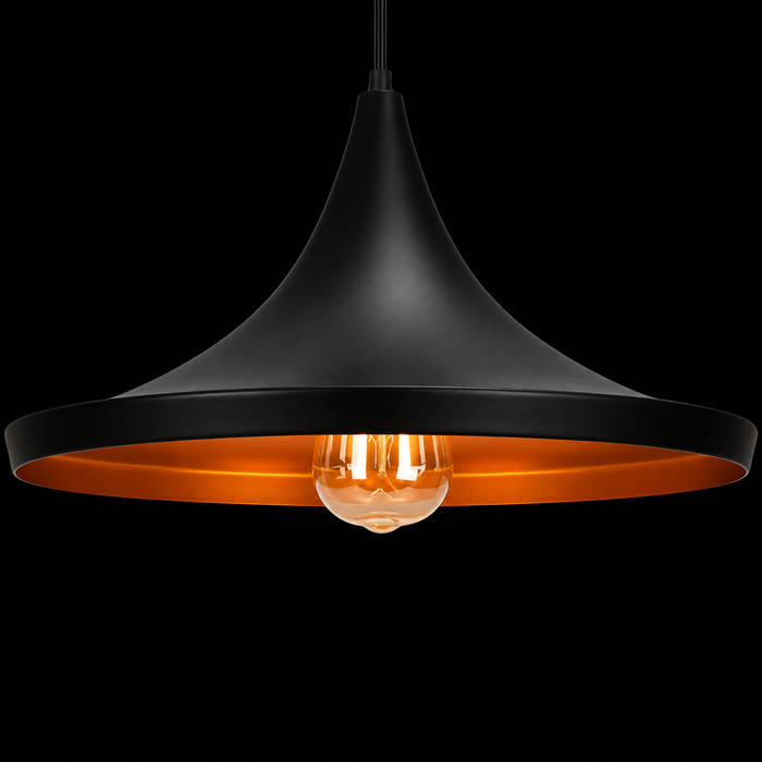 Eclipse Core Bell-shaped Pendant Light