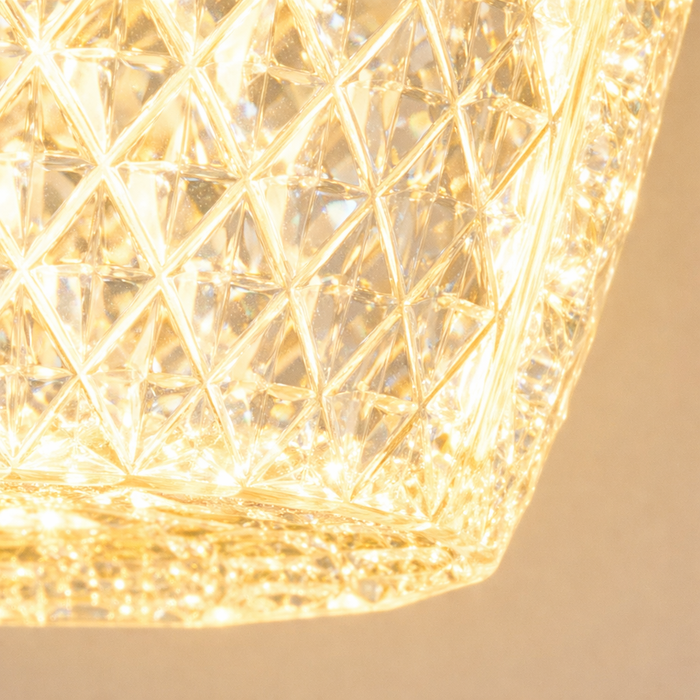 Elara Triple Crystal Wall Light