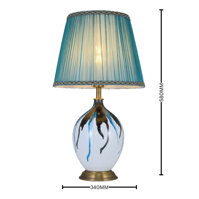 Elegance in Blue Illumination