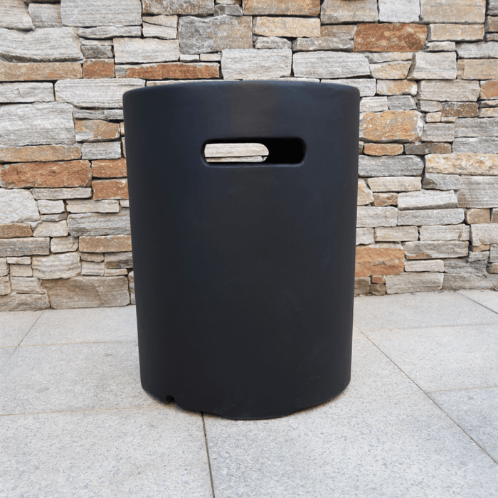 Elementi Gasfles cover beton look zwart - Doika BV - Gasfles cover - Elementi - 4260107316183 - ONB017BK