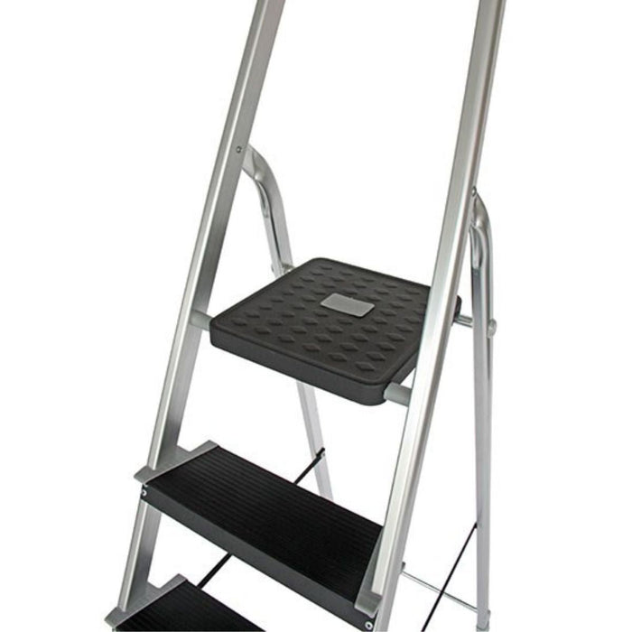 Escalo Aluminium trapladder 41.5x133x12 cm - 3 treden – Power Step - Doika - Ladders en Stellingen - Escalo - 5414045121838 - L183