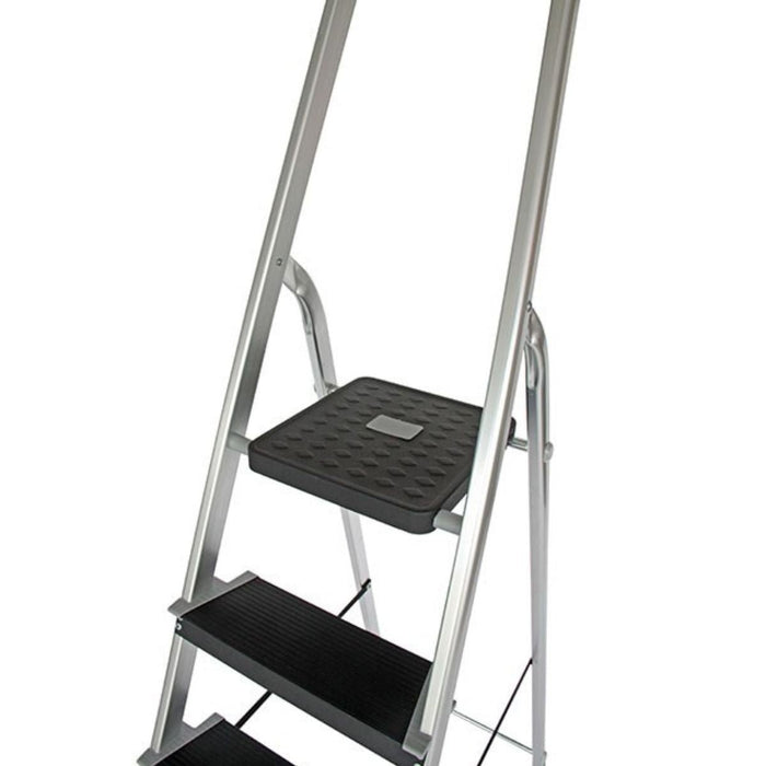 Escalo Aluminium trapladder 43.5x156x12 cm - 4 treden – Power Step - Doika - Ladders en Stellingen - Escalo - 5414045121845 - L184