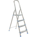 Escalo Aluminium trapladder 44x153x11 cm - 4 treden – Easy Step - Doika - Ladders en Stellingen - Escalo - 5414045031083 - L154