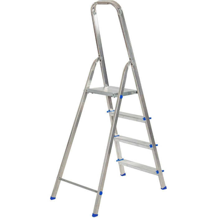 Escalo Aluminium trapladder 44x153x11 cm - 4 treden – Easy Step - Doika - Ladders en Stellingen - Escalo - 5414045031083 - L154
