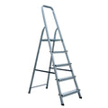 Escalo Aluminium trapladder 45.5x171.3x12 cm - 5 treden – Easy Step - Doika - Ladders en Stellingen - Escalo - 5414045041105 - L155E