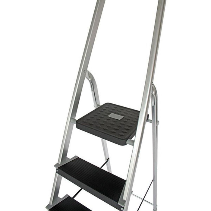 Escalo Aluminium trapladder 45.5x177x12 cm - 5 treden – Power Step - Doika - Ladders en Stellingen - Escalo - 5414045121852 - L185