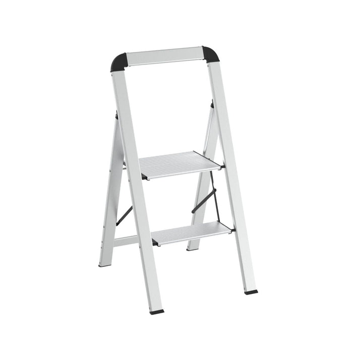 Escalo Trapladder Aluminium Ultraslim 2 Treden - Doika - Ladders en Stellingen - Escalo - 5414045046230 - L262