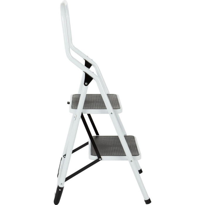 Escalo Trapladder Big Step 2 Brede Tr. - Hoog Wit - Doika - Ladders en Stellingen - Escalo - 5414045992124 - L212H