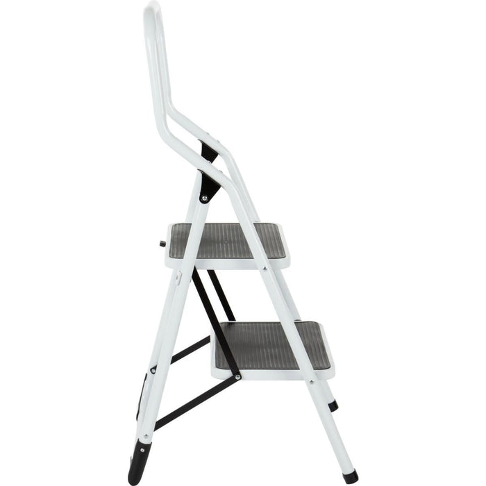 Escalo Trapladder Big Step 2 Brede Tr. - Wit - Doika - Ladders en Stellingen - Escalo - 5414045992117 - L212