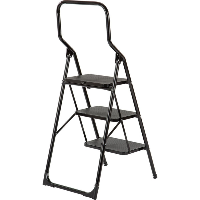 Escalo Trapladder Big Step 3 Brede Tr. - Zwart - Doika - Ladders en Stellingen - Escalo - 5414045562136 - L213N