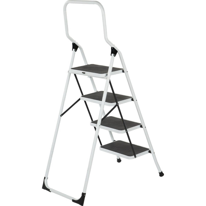 Escalo Trapladder Big Step 4 Brede Tr. - Wit - Doika - Ladders en Stellingen - Escalo - 5414045982149 - L214