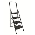 Escalo Trapladder Big Step 4 Brede Tr. - Zwart - Doika - Ladders en Stellingen - Escalo - 5414045041952 - L214N
