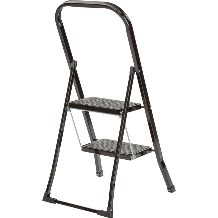 Escalo Trapladder Color Step 2TR. +Beugel Zwart - Doika - Ladders en Stellingen - Practo Home - 5414045004797 - L422HN