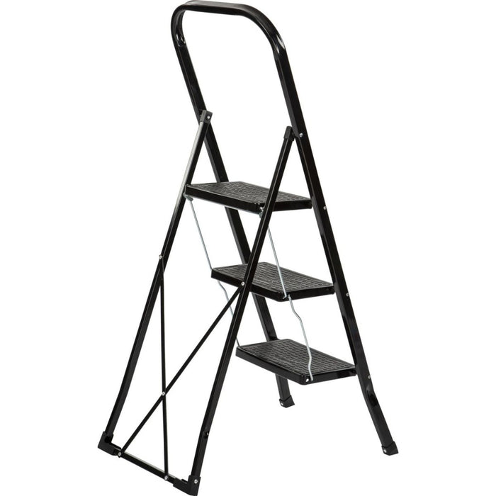 Escalo Trapladder Color Step 3TR. +Beugel Zwart - Doika - Ladders en Stellingen - Practo Home - 5414045004827 - L423HN