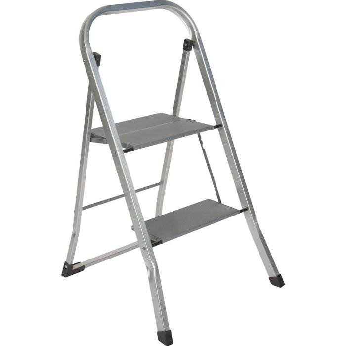 Escalo Trapladder in Alu Princess 2 Brede Treden - Doika - Ladders en Stellingen - Escalo - 5414045030048 - L234