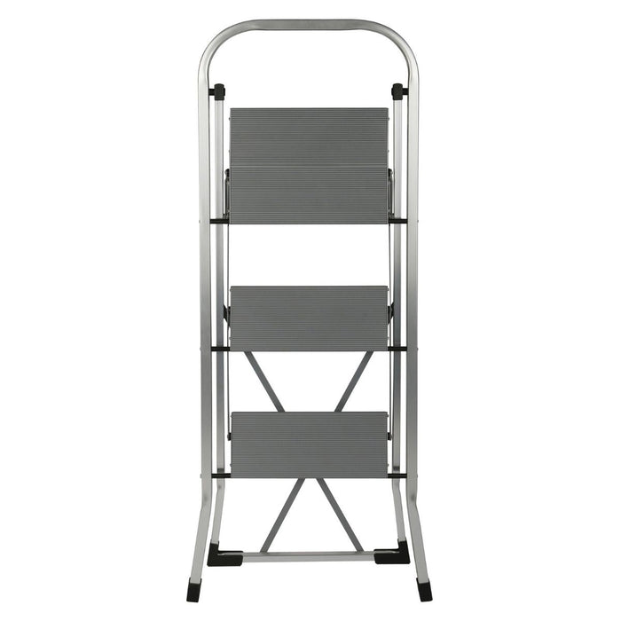 Escalo Trapladder in Alu Princess 3 Brede Treden - Doika - Ladders en Stellingen - Escalo - 5414045030086 - L235