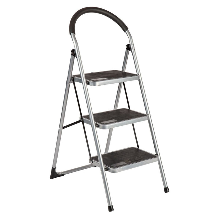 Escalo Trapladder Staal King 3 Brede Treden - Doika - Ladders en Stellingen - Escalo - 5414045020643 - L243