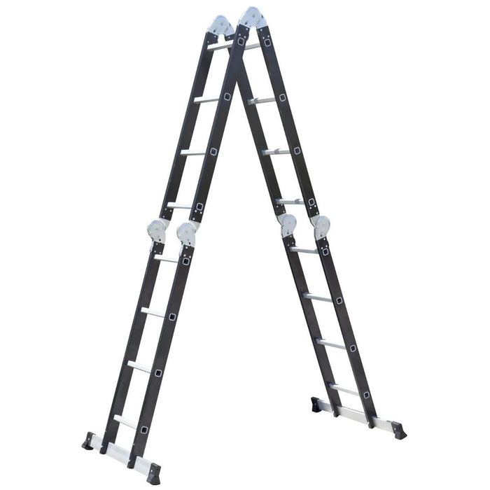 Escalo Vouwladder Mulltifold 2-IN-1 Zwart - Doika - Ladders en Stellingen - Escalo - 5414045026478 - LPS16N