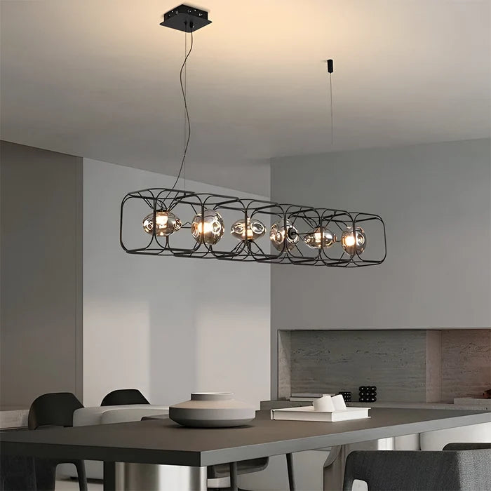 Eternal Cascade Arc Designer Chandelier