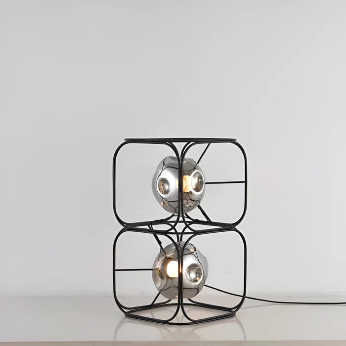 Eternal Cascade Modern Orb Table Lamp