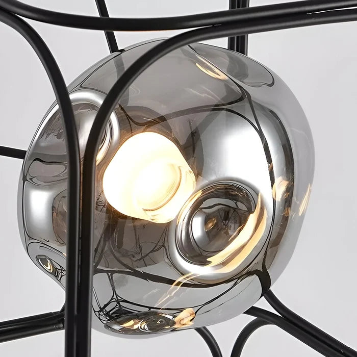 Eternal Cascade Modern Orb Table Lamp