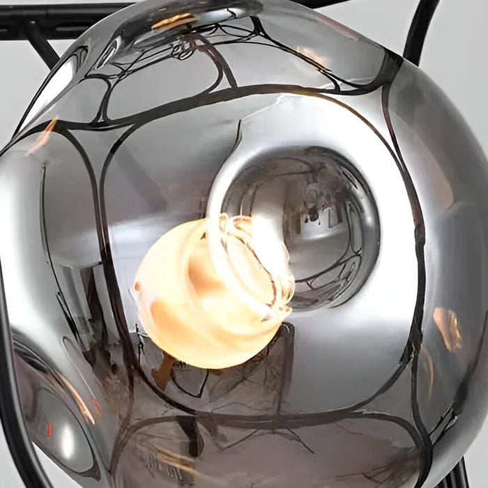 Eternal Cascade Modern Orb Table Lamp