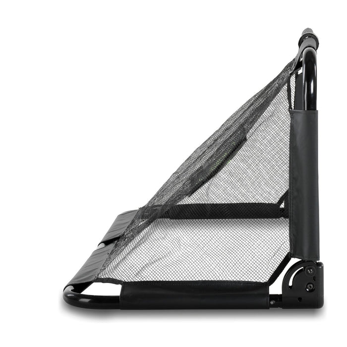 EXIT Panna opvouwbaar stalen voetbaldoel 150x60cm (set van 2) - zwart - Doika BV - Voetbaldoelen - EXIT Toys - 8718469468768 - 41.01.20.00