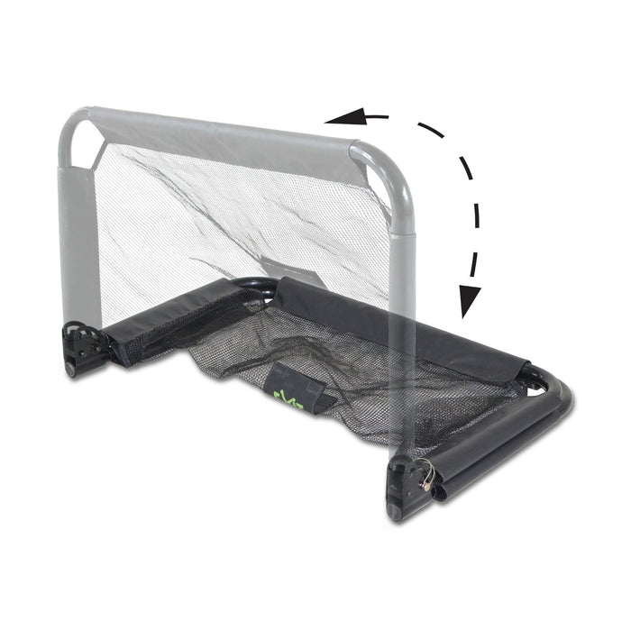 EXIT Pico stalen voetbaldoel 90x60cm (set van 2) - zwart - Doika BV - Voetbaldoelen - EXIT Toys - 8718469463794 - 41.00.20.00